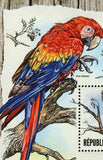 Parrots Stamp Ara Macao Ara Ararauna Birds S/S MNH #6304 / Bl.1482