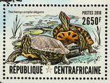 Turtles Stamp Trachemys Scripta Elegans S/S MNH #6294 / Bl.1480