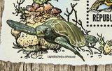 Turtles Stamp Trachemys Scripta Elegans S/S MNH #6294 / Bl.1480