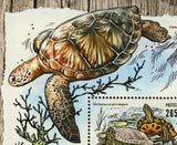 Turtles Stamp Trachemys Scripta Elegans S/S MNH #6294 / Bl.1480