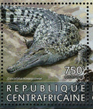 Crocodiles Stamp Crocodylus Novaeguineae Acutus Rombipher S/S MNH #5845-5848