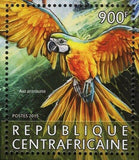 Parrots Stamp Ara Macao Ara Ararauna Glaucogularis S/S MNH #5915-5918