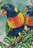 Parrots Stamp Conuropsis Carolinensis Birds Souvenir Sheet MNH #879