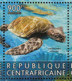 Turtles Stamp Chelonia Mydas Apalone Spinifera S/S MNH #5900-5903