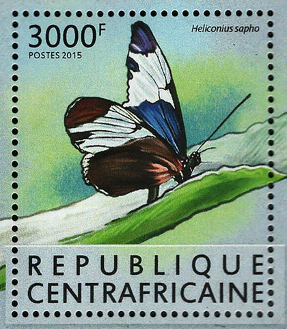 Butterflies Stamp Heliconius Sapho Hamearis Lucina S/S MNH #5644 / Bl.1350