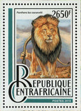 Big Cats Stamp Panthera Leo Roosevelti Souvenir Sheet MNH #6639 / Bl.1548