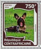 African Wild Dog Stamp Lycaon Pictus Souvenir Sheet MNH #6010-6013