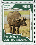 African Buffalos Stamp Syncerus Caffer Souvenir Sheet MNH #5955-5958