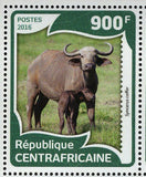 African Buffalos Stamp Syncerus Caffer Souvenir Sheet MNH #5955-5958