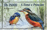 Kingfishers Stamp Alcedo Thomensis Birds S/S MNH #5096-5099