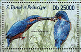 Kingfishers Stamp Alcedo Thomensis Birds S/S MNH #5096-5099