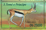 Antelopes Stamp Gazella Cuvieri Gazella Rufifrons S/S MNH #5116-5119