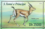 Antelopes Stamp Gazella Cuvieri Gazella Rufifrons S/S MNH #5116-5119