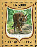 Tigers Stamp Panthera Tigris Jacksoni Altaica S/S MNH #7598-7601