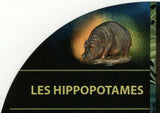 Hippopotamus Stamp Hippo Amphibious Souvenir Sheet MNH #1287