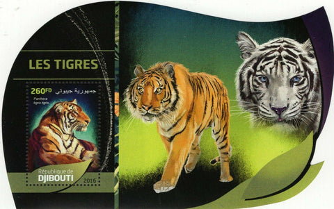 Tigers Stamp Panthera Tigris Altaica Souvenir Sheet MNH #1310