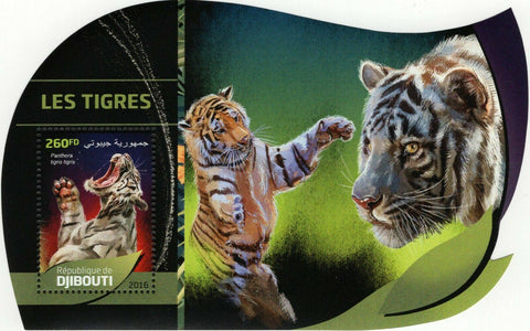 Tigers Stamp Panthera Tigris Altaica Souvenir Sheet MNH #1309