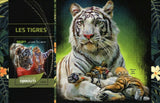 Tigers Stamp Panthera Tigris Altaica Souvenir Sheet MNH #1313 / Bl.411