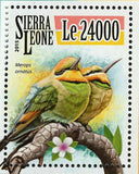 Bee-eaters Stamp Merops Amatus Nubicoides Bird Souvenir Sheet MNH #6595 / Bl.838