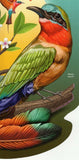 Bee-eaters Stamp Merops Amatus Nubicoides Bird Souvenir Sheet MNH #6595 / Bl.838