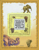 Elephants Stamp Loxodonta Africana Loxodonta Cyclotis S/S MNH #10100 / Bl.2301