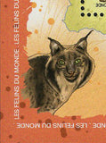 Cats Stamp Panthera Onca Panthera Pardus Lynx Pardinas S/S MNH #10104 / Bl.2302