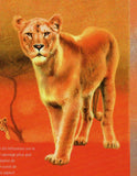 Lions Stamp Panthera Leo Wild Animal S/S MNH #10390 / Bl.2372