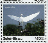 Birds Stamp Numenius Arquata Ardea Alba S/S MNH #8698-8703