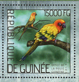 Parrots Stamp Ara Ararauna Aratinga Solstitialis S/S MNH #10355-10357