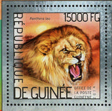 Lions Stamp Panthera Leo Wild Animal S/S MNH #10387-10389