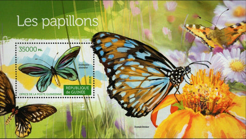 Butterflies Stamp Ornithoptera Alexandrae Tirumala Limniace S/S MNH #11167