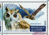 Owls Stamp Bubo Zeylonensis Pseudoscops Clamator S/S MNH #11183-11186