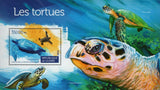 Turtles Stamp Eretmochelys Imbricata S/S MNH #11177 / Bl.2531