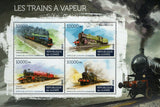 Steam Trains Stamp Locomotive Duchess of Sutherland S/S MNH #11228-11231