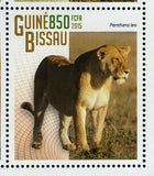 Lions Stamp Panthera Leo Wild Animal Souvenir Sheet MNH #7611-7614