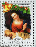 Christmas Stamp Antonio da Correggio Lorenzo Lotto S/S MNH #7414-7417