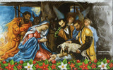 Christmas Stamp Antonio da Correggio Lorenzo Lotto S/S MNH #7414-7417