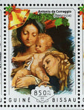 Christmas Stamp Antonio da Correggio Lorenzo Lotto S/S MNH #7414-7417