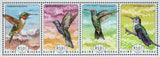 Hummingbirds Campylopterus Hemileucurus Birds S/S MNH #7410-7413