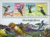 Hummingbirds Campylopterus Hemileucurus Birds S/S MNH #7410-7413