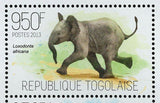 Elephants Stamp Loxodonta Africana Wild Animal Souvenir Sheet MNH #5271-5273