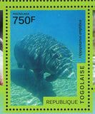 Hippopotamus Stamp Hippo Amphibious Wild Animal S/S MNH #6141-6144