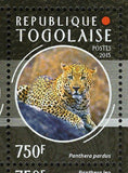 African Fauna Stamp Struthio Camelus Panthera Leo S/S MNH #6704-6707