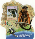 Primates Stamp Cercopithecus Diana Wild Animal S/S MNH #1617