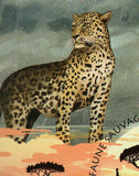 Leopards Stamp Panthera Pardus Wild Animal Souvenir Sheet MNH #4870 / Bl.792