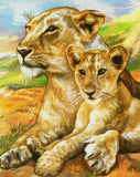 Lions Stamp Panthera Leo Souvenir Sheet MNH #5839 / Bl.1023