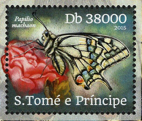 Butterflies Stamp Papilio Machaon Souvenir Sheet MNH #6084 / Bl.1071