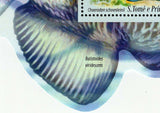 Fish Stamp Balistoides Viridescens Choerodon Schoenleinii S/S MNH #6195 / Bl.109