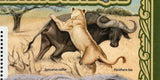 Big African Animals Diceros Bicornis Panthera Pardus S/S MNH #4566 / Bl.617