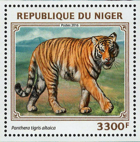 Big Cats Stamp Panthera Tigris Altaica Souvenir Sheet MNH #4586 / Bl.621